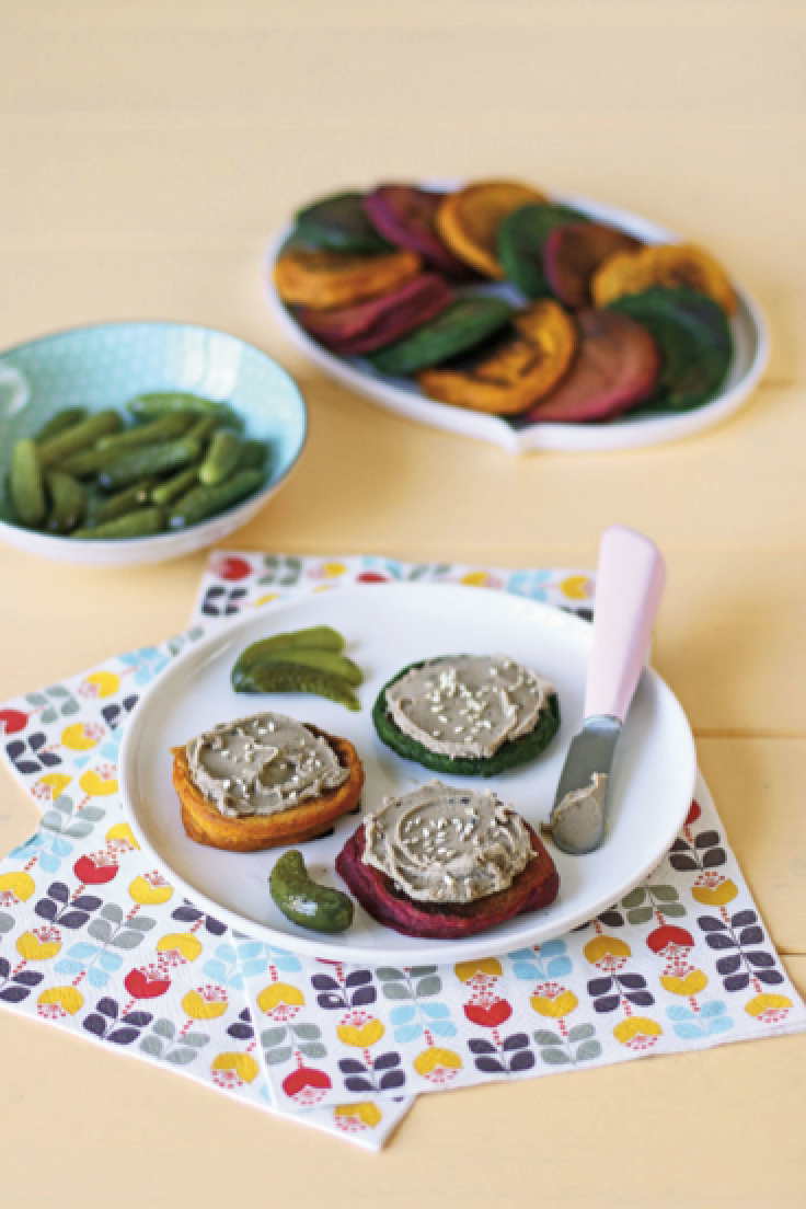 Faites manger des légumes à vos enfants grâce à cette de recette de blinis colorés !